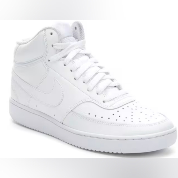 Nike Shoes - Nike Women's Court Vision Mid Sneakers Size 5.5 Like New MSRP $79.95
